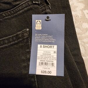 Universal Thread High-Rise Flare - Black 8 Short